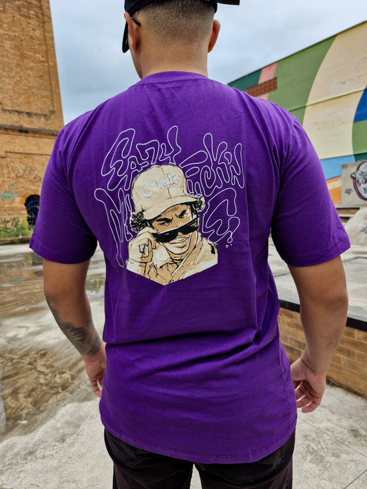 Camisa oversized Compton Roxa